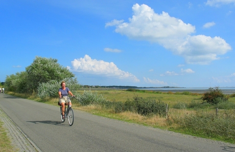 Vlieland,fiets en wandeleiland.