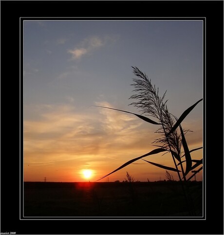 zonsondergang van 16-08-2008