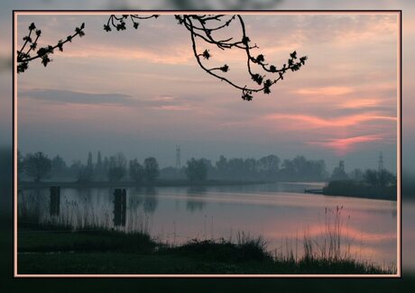 Zon over de Vecht