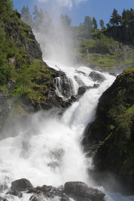 Waterval in Noorwegen