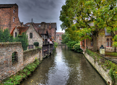 Grachtje in Brugge.