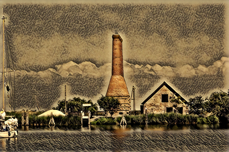 Enkhuizen openlucht museum - Het openlucht museum in Enkhuizen, foto genomen va het Ijsselmeer. Bewerkt met een filter ed. - foto door FractalCaleidoscope op 25-11-2020 - deze foto bevat: bewerkt, enkuizen, ijsselmeer, nostalgie, wallpaper, stock, openlucht museum, filterwerk