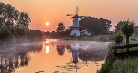 Sunrise at the Mill