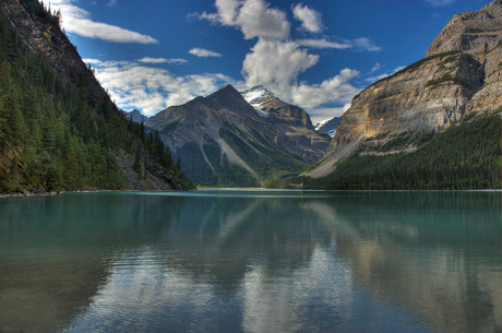 Kinney Lake en Mt Robson