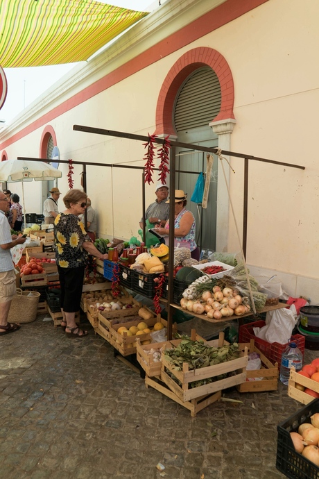 Marktje in Loulé (Portugal)