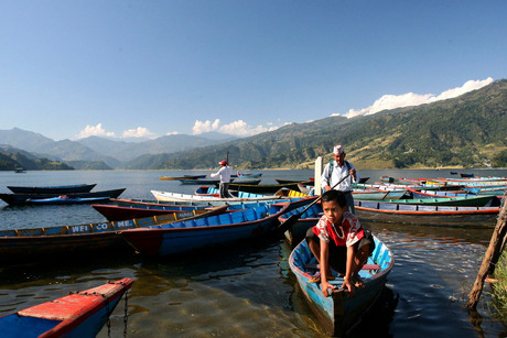 Meer van Pokhara