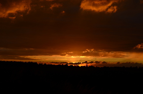 Zonsondergang 7 juli 2015