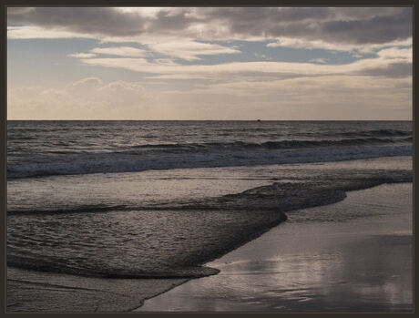 Golven op het strand