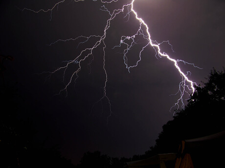 Onweer in Domburg