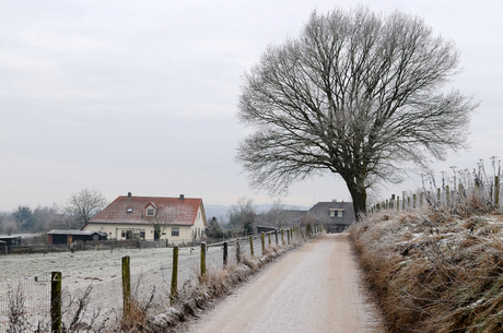 Nog even een winterlandschap