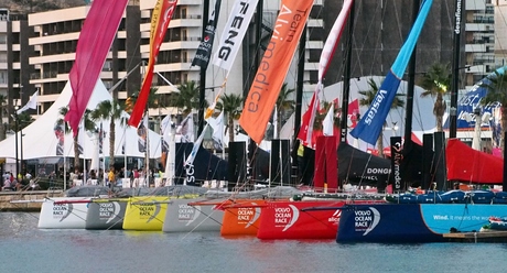 line up Volvo Ocean Race 2014