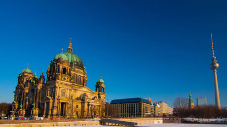 Berliner Dom en Fernsehturm