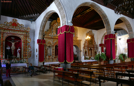 in een Spaanse hallenkerk