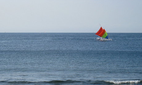 Kleurrijke bootjes - Bali.