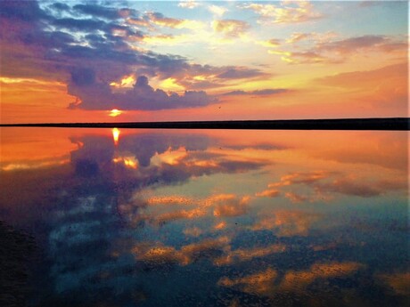 Zonsondergang Schiermonnikoog