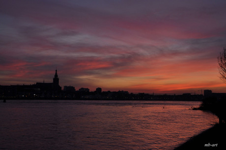 Zicht op Nijmegen