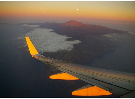 Tenerife in avondlicht (bewerkt)