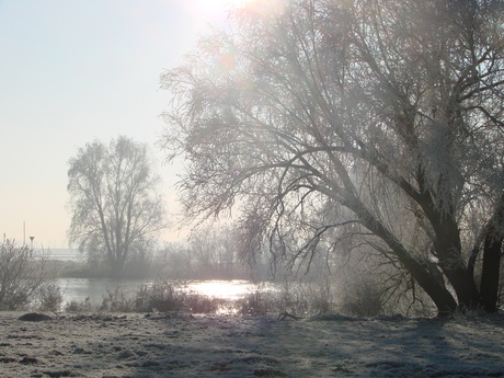 IJssel in de winter