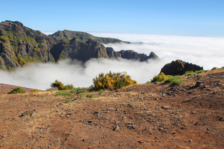 Madeira boven de wolken