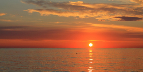 Zonsondergang Ameland