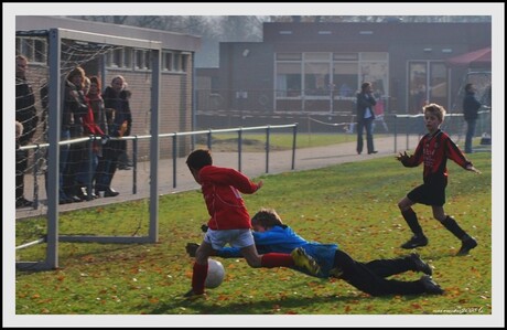 Doelpunt of toch de keeper nog