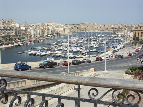 Een jachthaven op Malta.