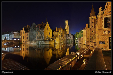 Brugge by night