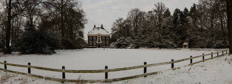 Snow house panorama