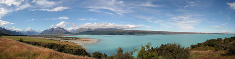 Panorama Lake Pukaki, NZ