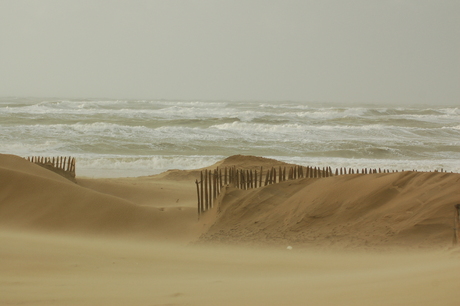 Storm op Strand