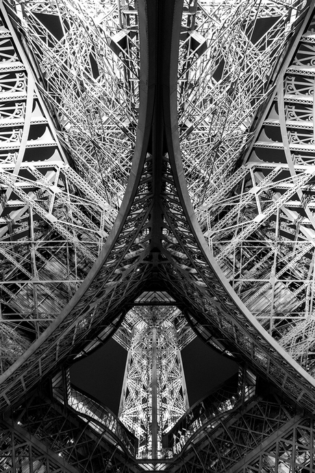 Monochrome Eiffeltoren