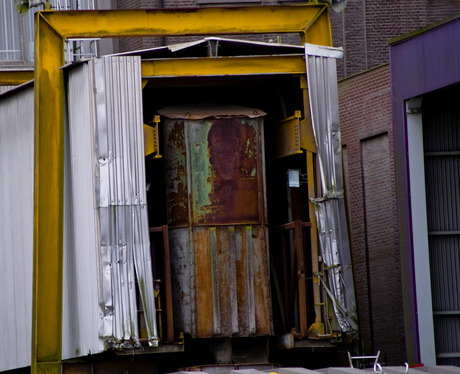 Meneba Rotterdam achterzijde vanaf de maas