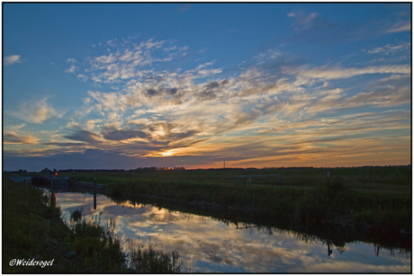 zonsondergang