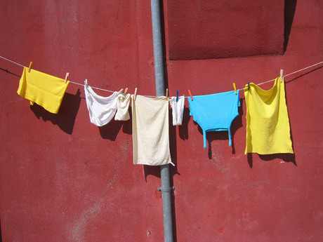 Wasgoed in Murano