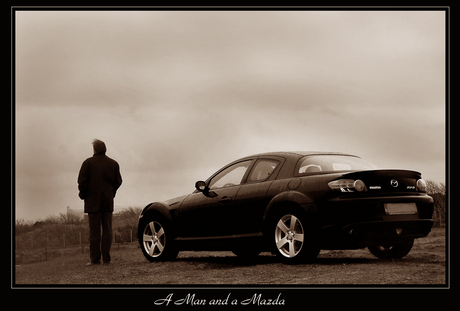 A Man and a Mazda