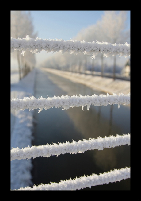 Snow on a Bridge