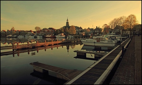 Ochtendsfeer in Blokzijl