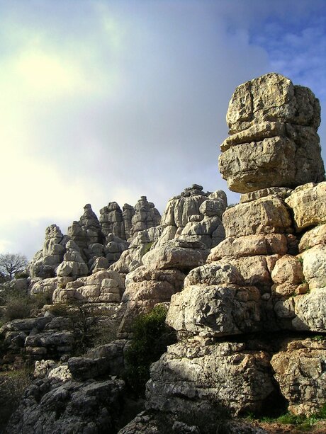 Rotslandschap Spanje