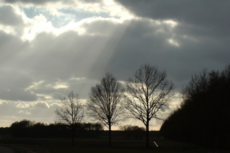 Breaking through the clouds