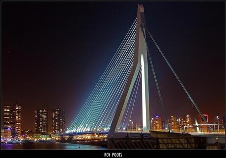 Erasmusbrug by night