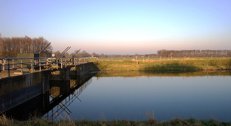 Stuw in de Berkel