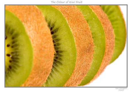 The Colour of Kiwi Fruit