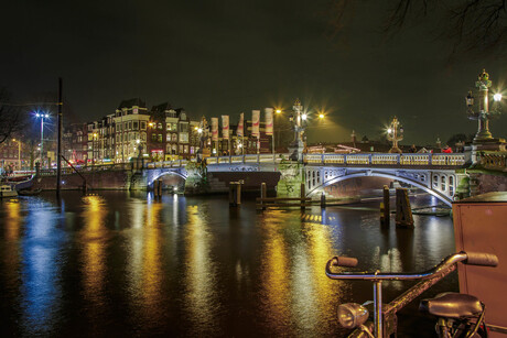 Amsterdam night, Bridge