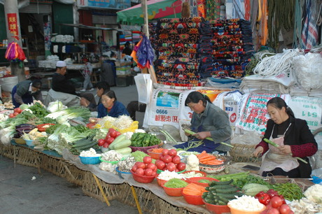 Kleurrijk Lhasa