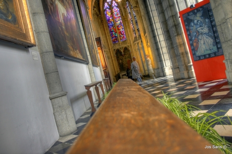 Luik (Liège) | HDR foto kathedraal