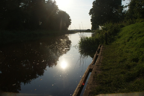 avond zon Drenthe