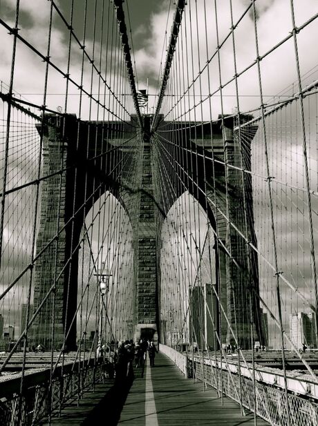 The Brooklyn bridge