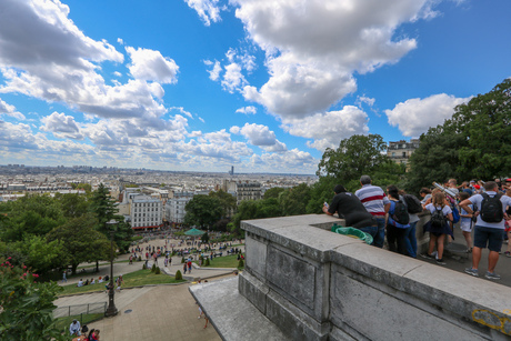 Uitzicht Sacre Coeur, Parijs