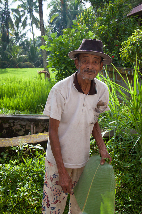 Portret Indonesische boer