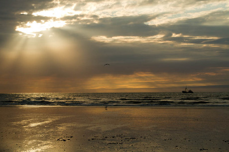 Gouden zonsondergang